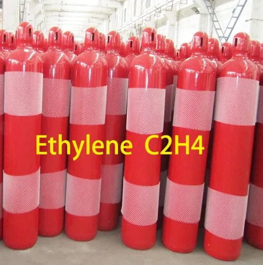 Massive Selection for High Purity C2h4 Gas/ 99.95% Ethylene Gas/ Pure Ethylene Gas in 40L Cylinders