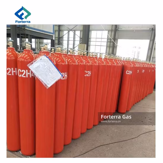 Massive Selection for High Purity C2h4 Gas/ 99.95% Ethylene Gas/ Pure Ethylene Gas in 40L Cylinders